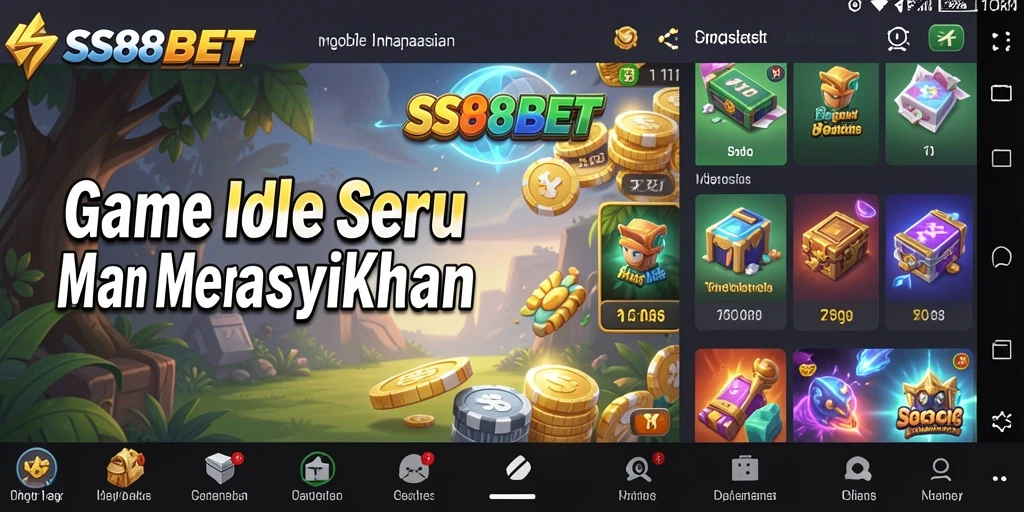 Screenshot gameplay SS88BET yang menampilkan karakter dan pengumpulan sumber daya.